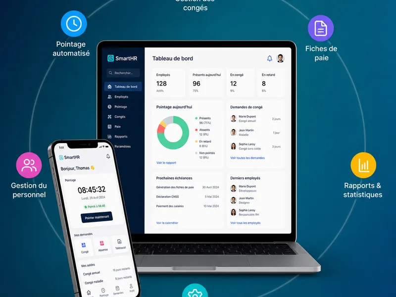 Projet SmartHR — Automatisation RH & Paie — L'Artisan Studio