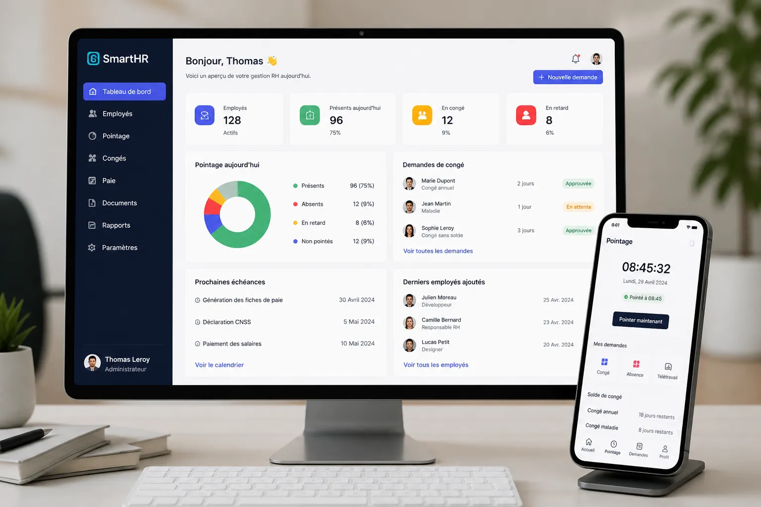 Dashboard RH Analytique