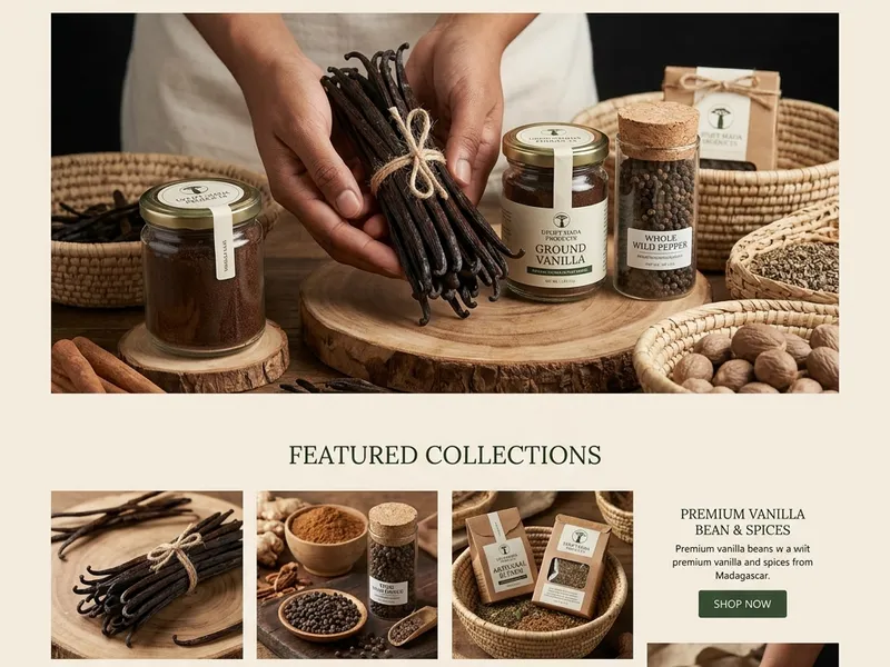Projet Refonte boutique Shopify — Uplift Mada Products — L'Artisan Studio